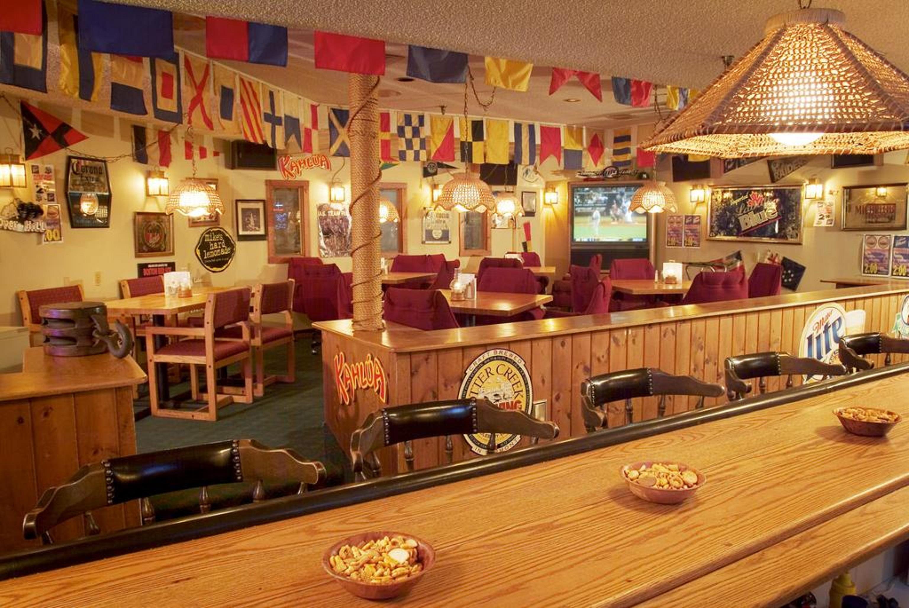 Commodores Inn Stowe Restoran foto